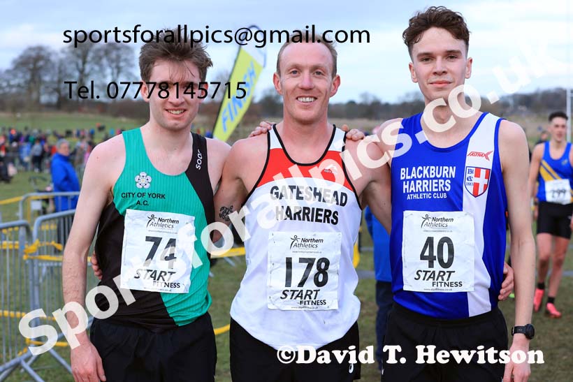 Senior Mens 2024 Northern Cross Country Champs., Sedgefield. Photo: David T. Hewitson/Sports for All Pics